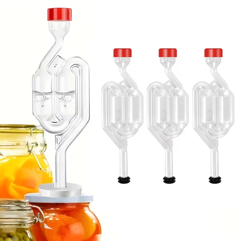 Wine Beer Making Supplies - Siphon en S avec joint alimentaire,