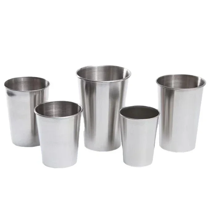 Beer Flight Set - Tasse en métal en acier inoxydable,