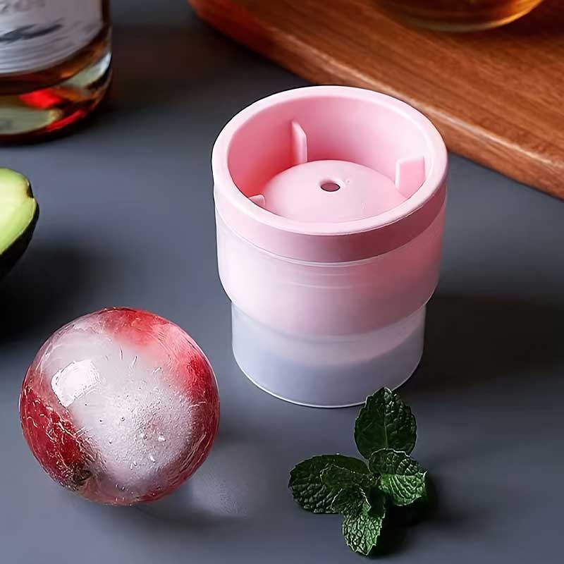 Lot de 3 moules à glaçons rond - Wine Beer And Liquor avis et prix