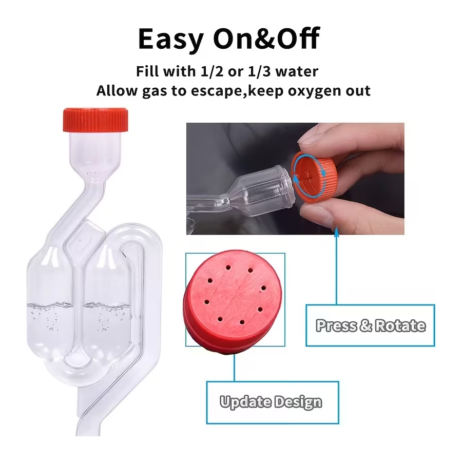 Siphon en S avec joint aliment - Wine Beer Making Supplies avis et prix