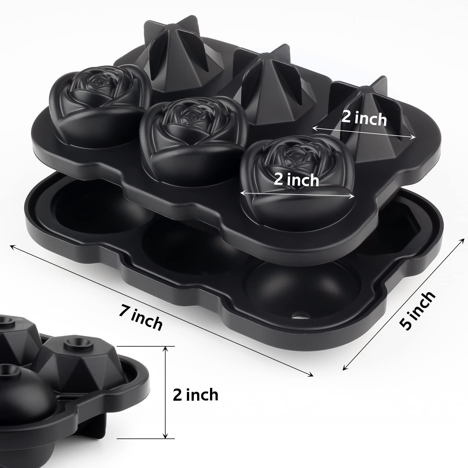 Moule à glaçons en silicone de - Wine Beer And Liquor avis et prix