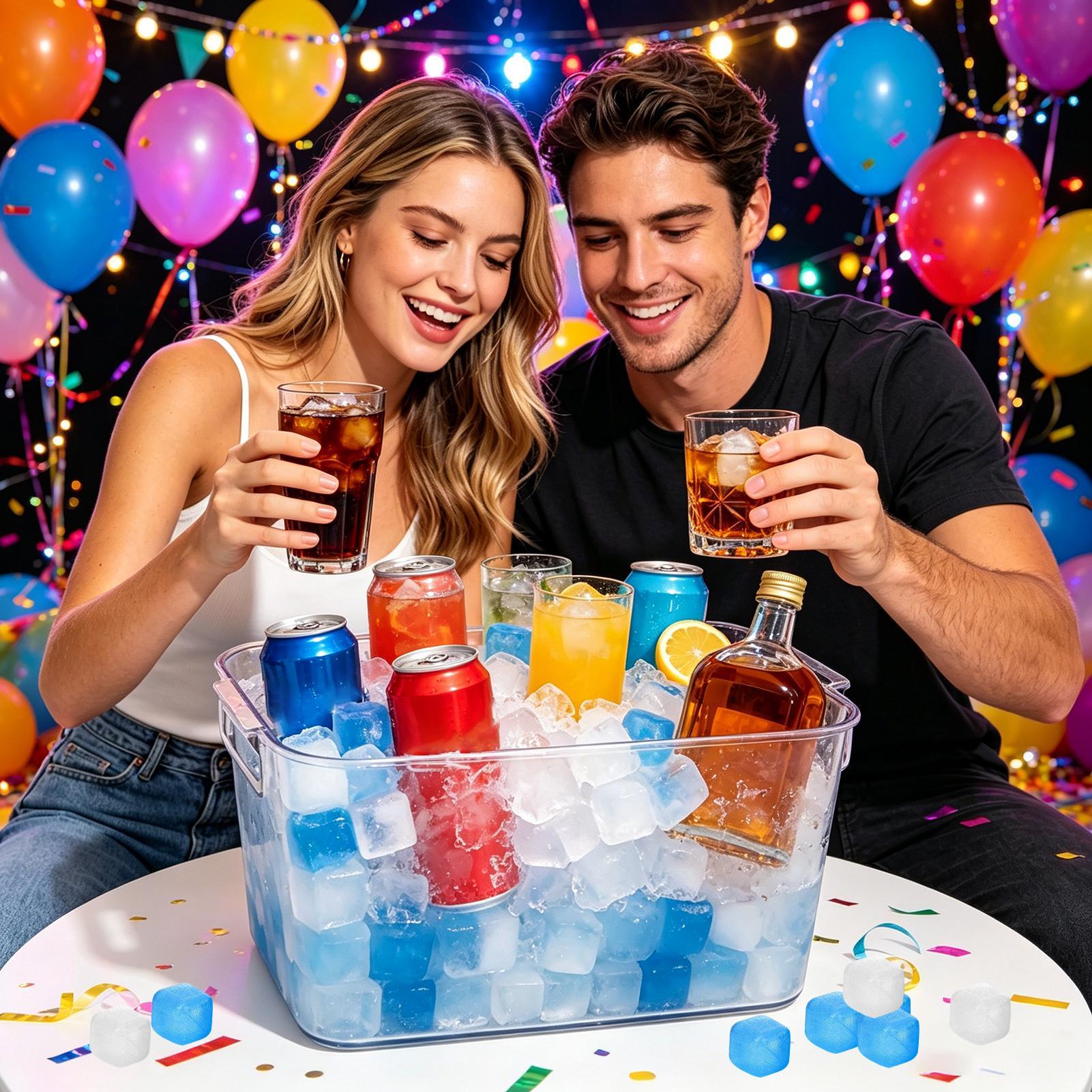 100 cubes de glace réutilisabl - Wine Beer And Liquor avis et prix
