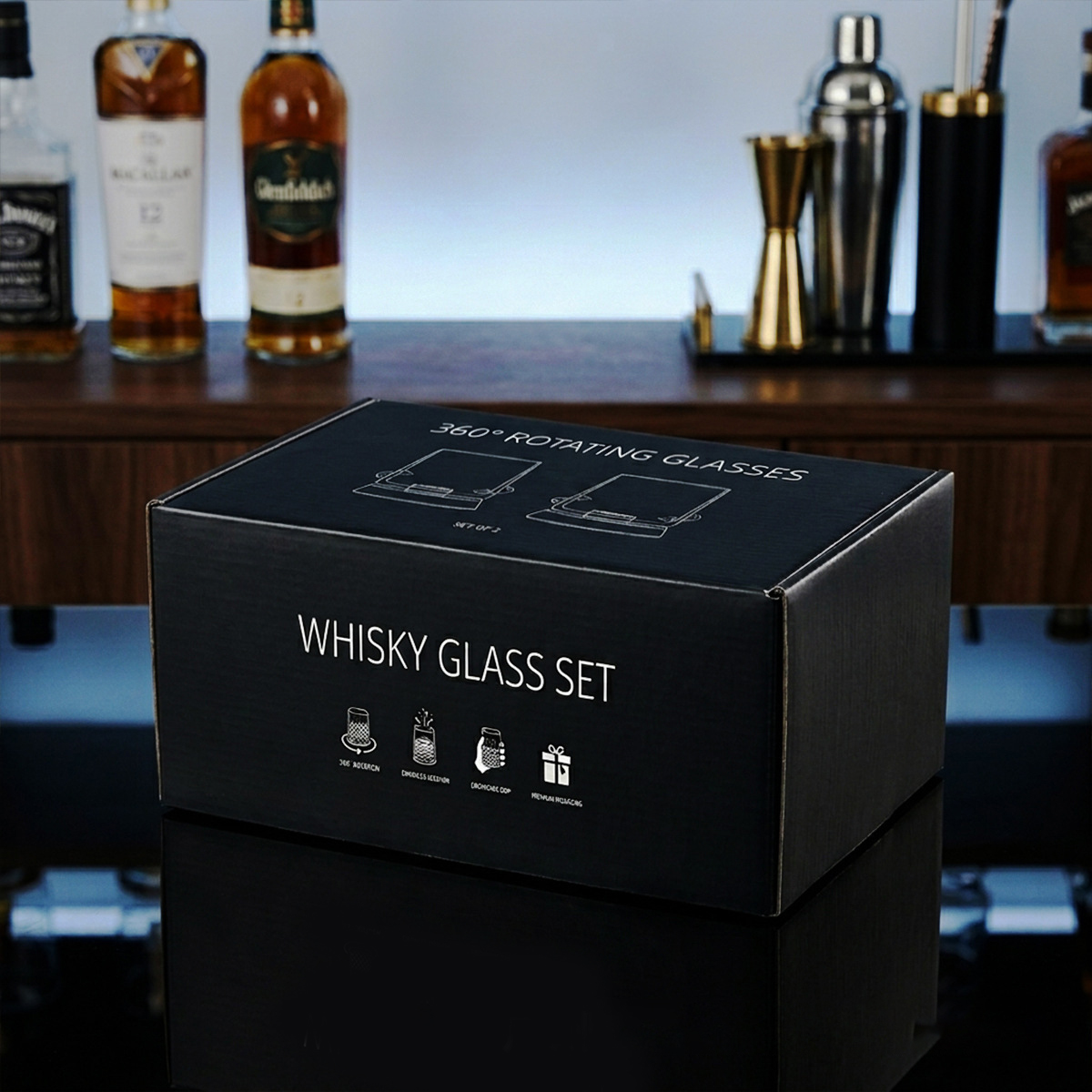 1 Paire de Verres à Whisky Rot - Wine To Beer To Liquor avis et prix