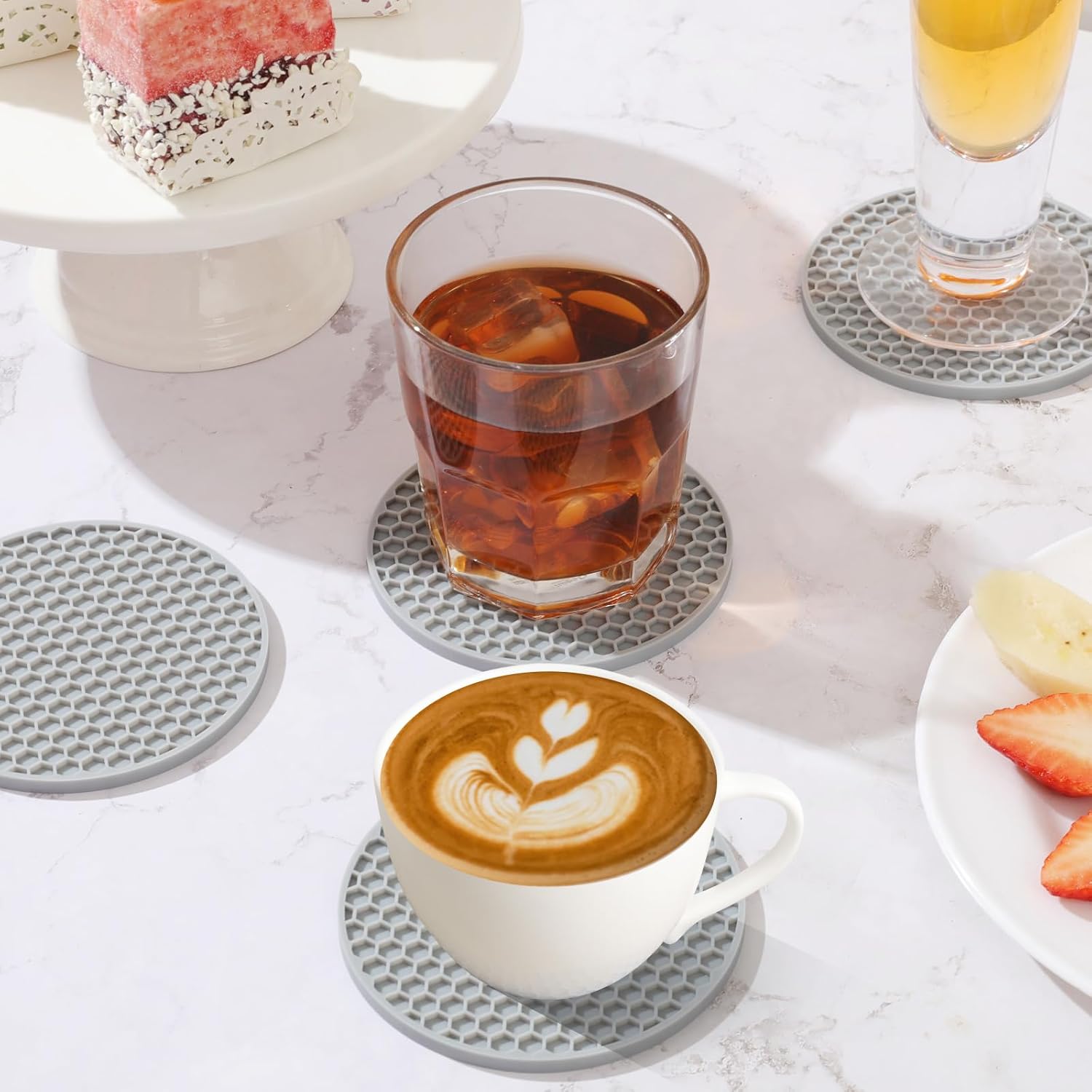 Ensemble de sous-verres en Sil - Wine Beer And Liquor avis et prix