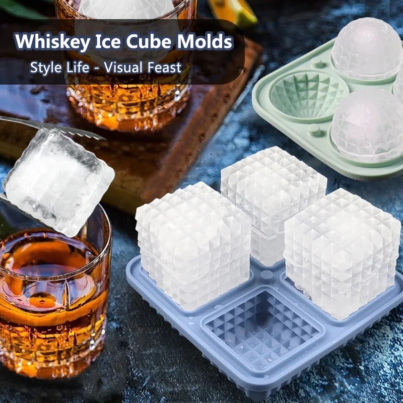 Bac à glaçons en silicone avec - Wine Beer And Liquor avis et prix