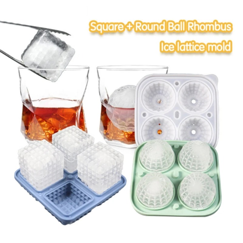Bac à glaçons en silicone avec - Wine Beer And Liquor avis et prix