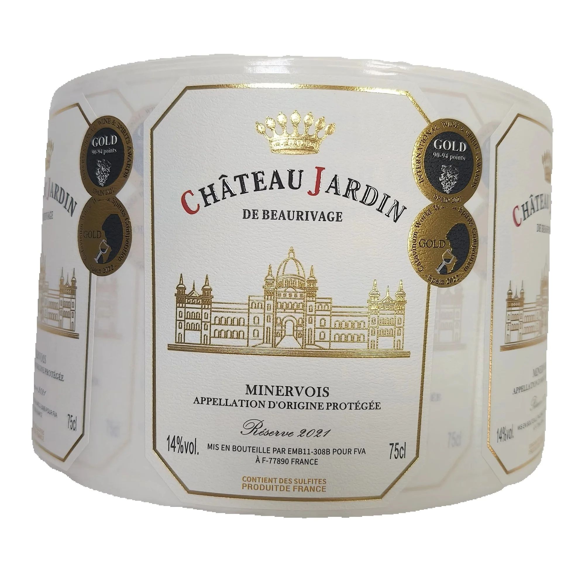 Autocollants personnalisés ave - Wine Beer Red avis et prix