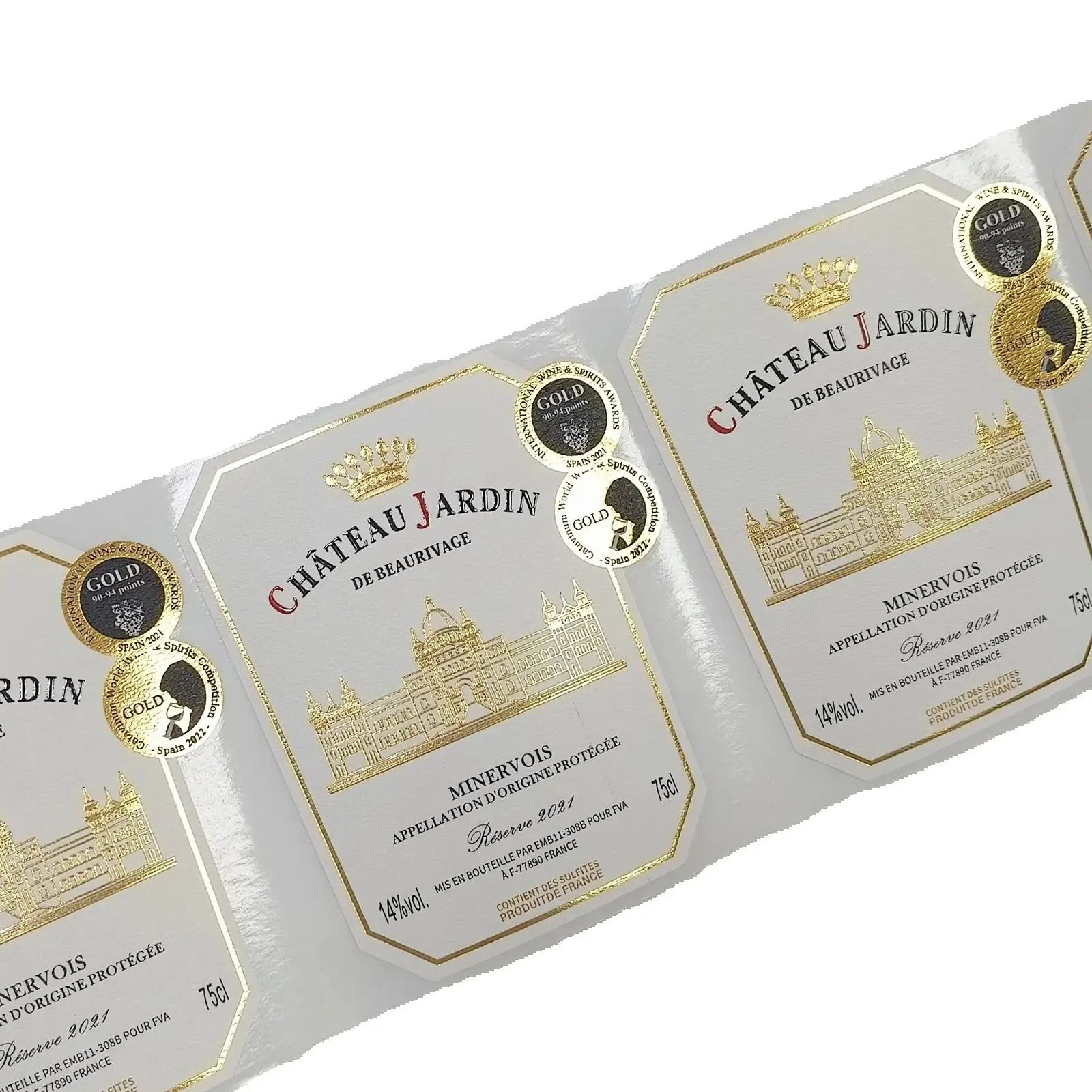 Autocollants personnalisés ave - Wine Beer Red avis et prix