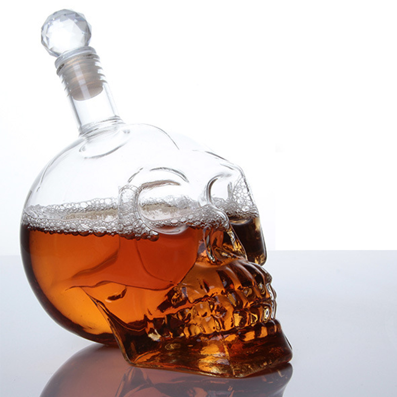 Décanteur tête de mort créatif - Whisky Beer And Wine avis et prix
