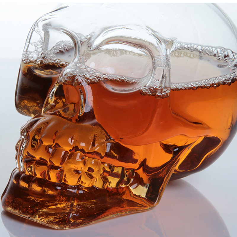 Décanteur tête de mort créatif - Whisky Beer And Wine avis et prix