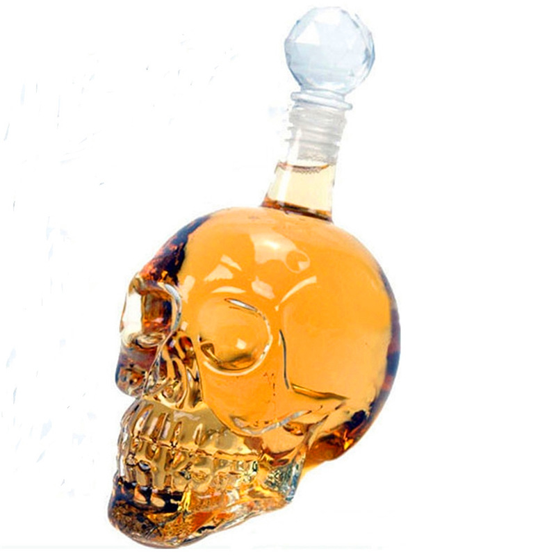 Décanteur tête de mort créatif - Whisky Beer And Wine avis et prix