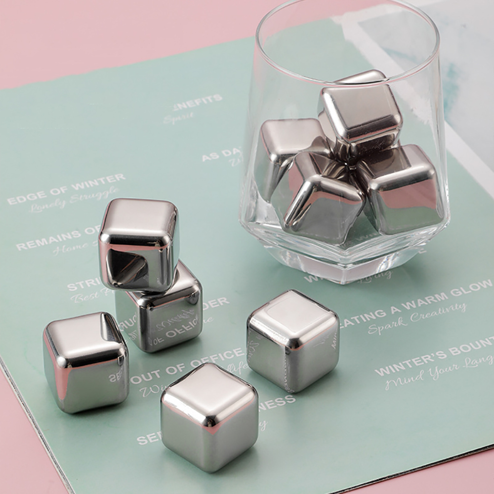 Glaçons magiques en acier inox - Whisky Beer And Wine avis et prix